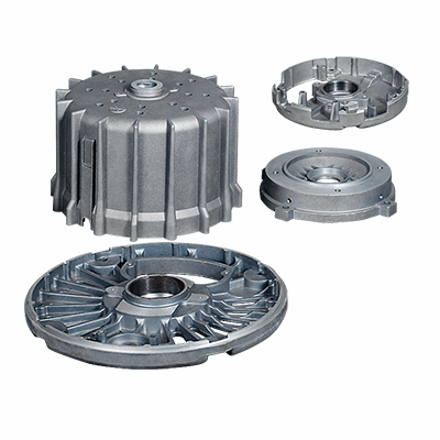 Motor shell and end cover